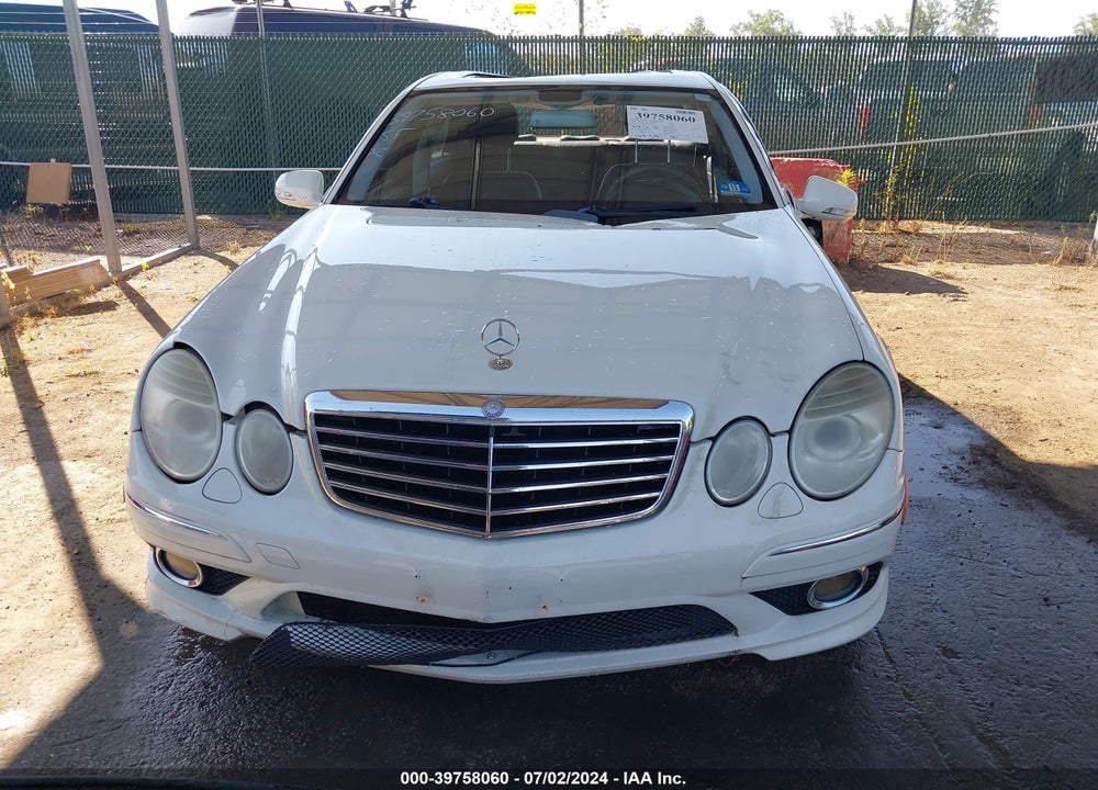 2009 MERCEDES-BENZ E 350 4MATIC VIN: WDBUF87X29B416231