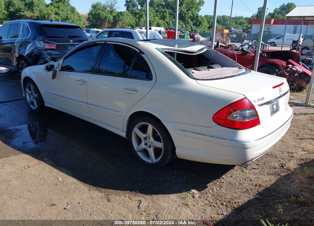 2009 MERCEDES-BENZ E 350 4MATIC VIN: WDBUF87X29B416231