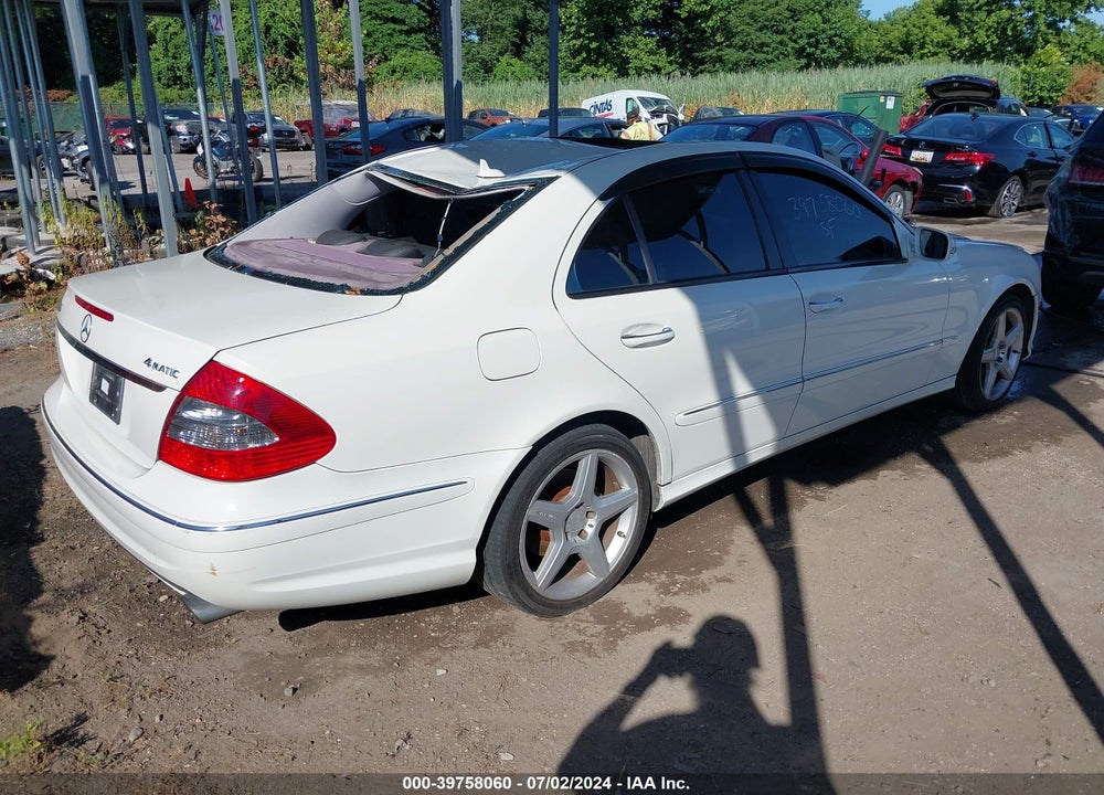 2009 MERCEDES-BENZ E 350 4MATIC VIN: WDBUF87X29B416231