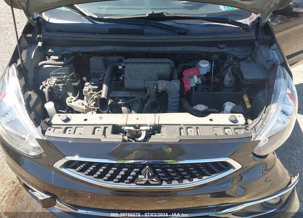 2018 MITSUBISHI MIRAGE SE VIN: ML32A4HJ8JH001400