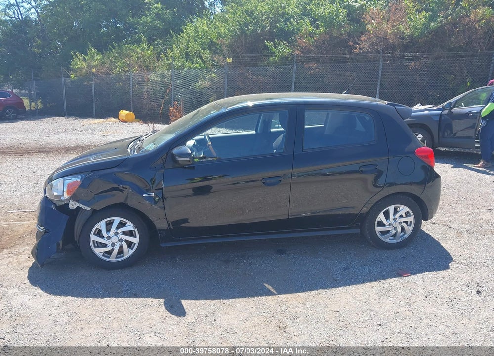2018 MITSUBISHI MIRAGE SE VIN: ML32A4HJ8JH001400