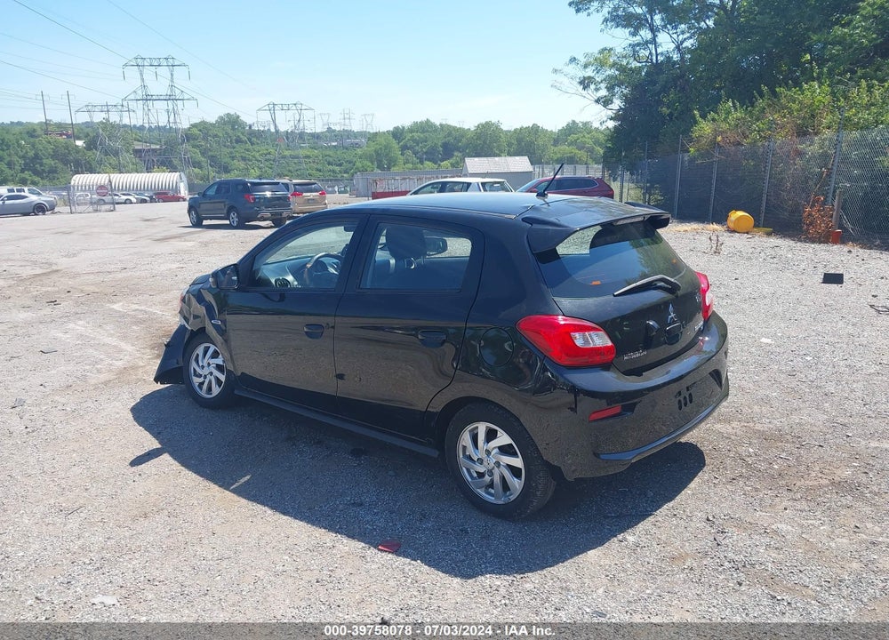 2018 MITSUBISHI MIRAGE SE VIN: ML32A4HJ8JH001400