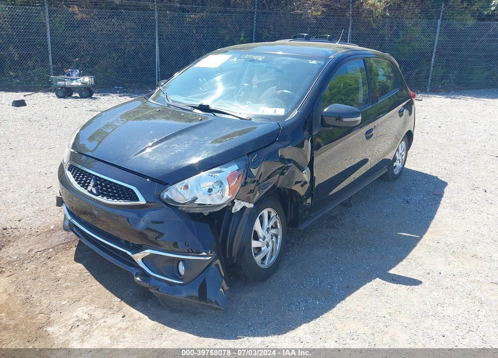 2018 MITSUBISHI MIRAGE SE VIN: ML32A4HJ8JH001400