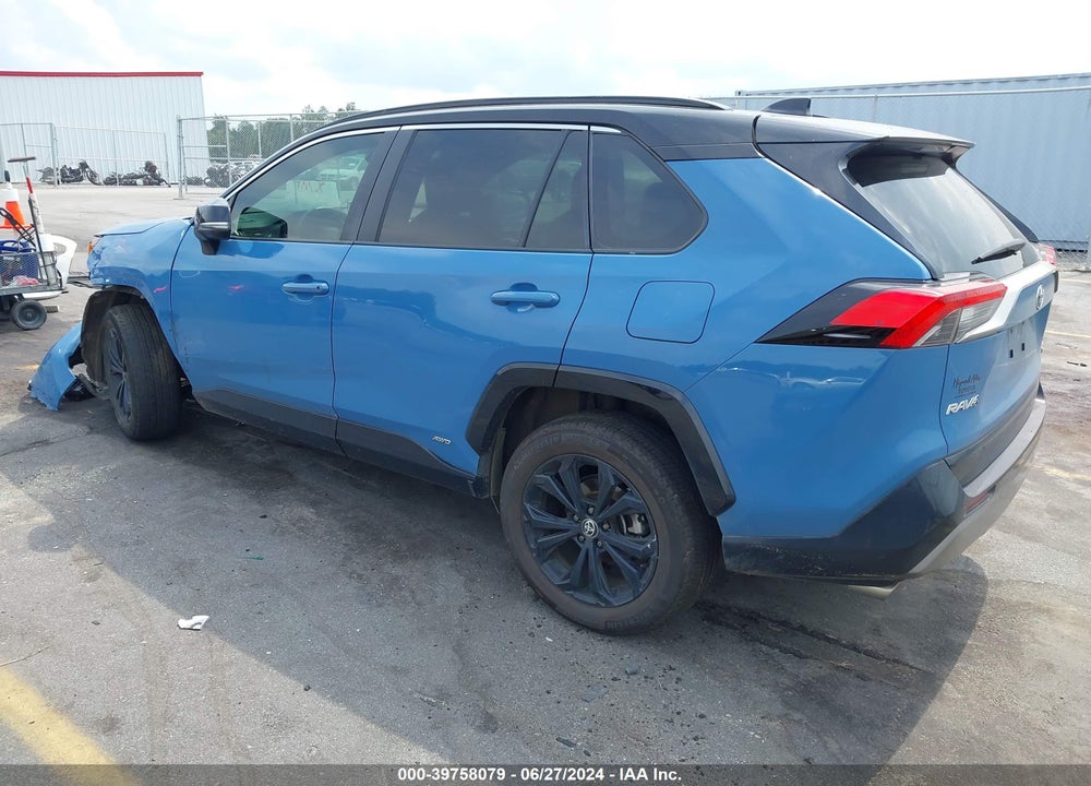 2022 TOYOTA RAV4 HYBRID XSE VIN: 2T3E6RFV6NW030036