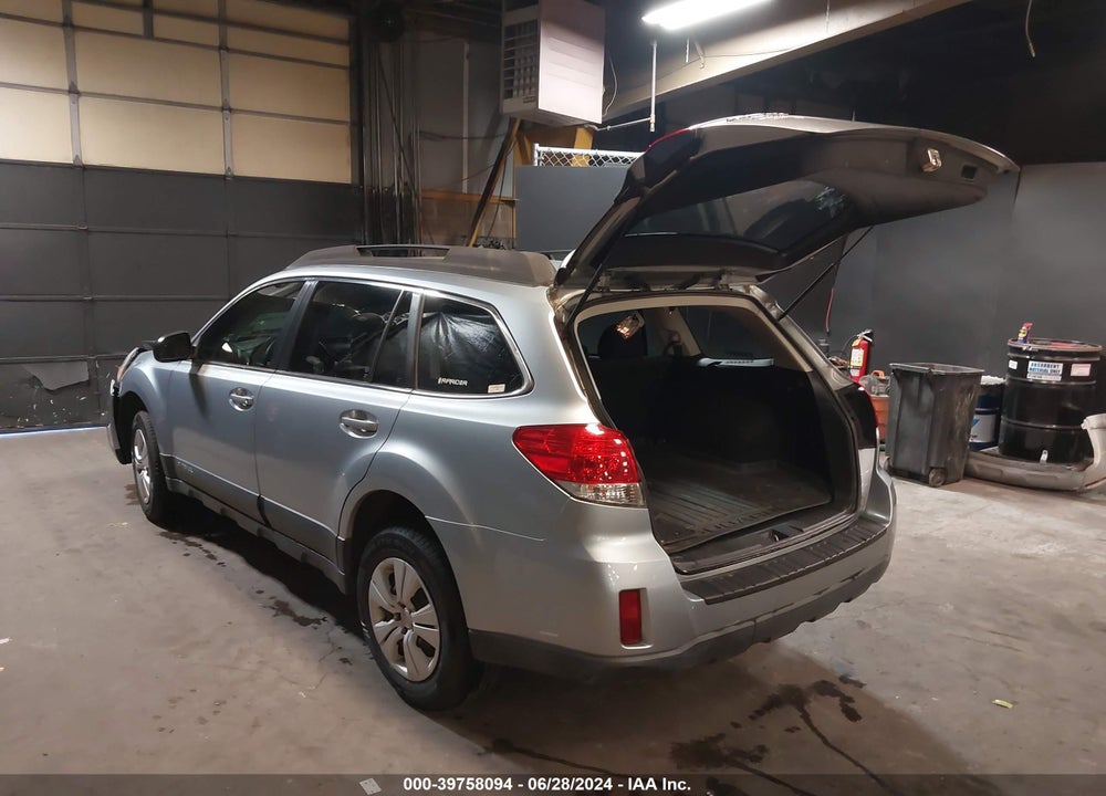 2013 SUBARU OUTBACK 2.5I VIN: 4S4BRBAC9D1284436