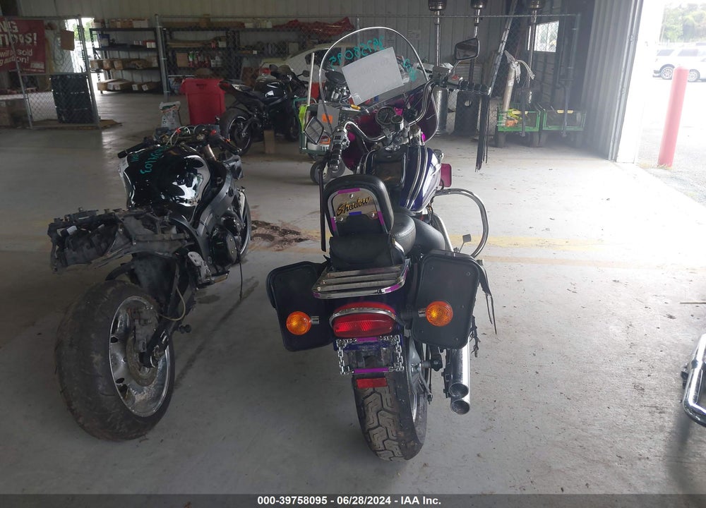 2002 HONDA VT1100 C VIN: 1HFSC18092A601873