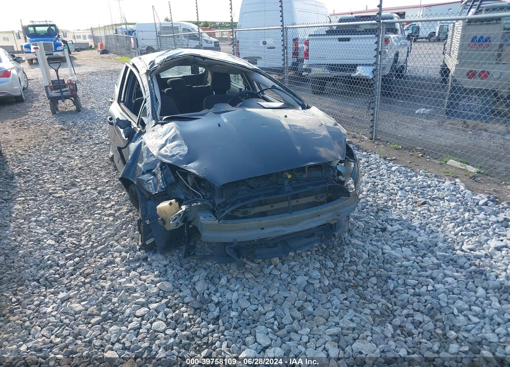 2014 FORD FIESTA S VIN: 3FADP4TJ9EM221275