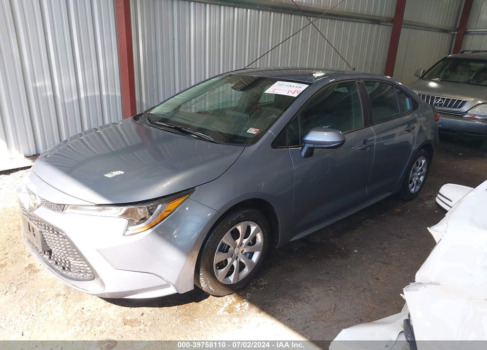 2021 TOYOTA COROLLA LE VIN: 5YFEPMAE9MP200552