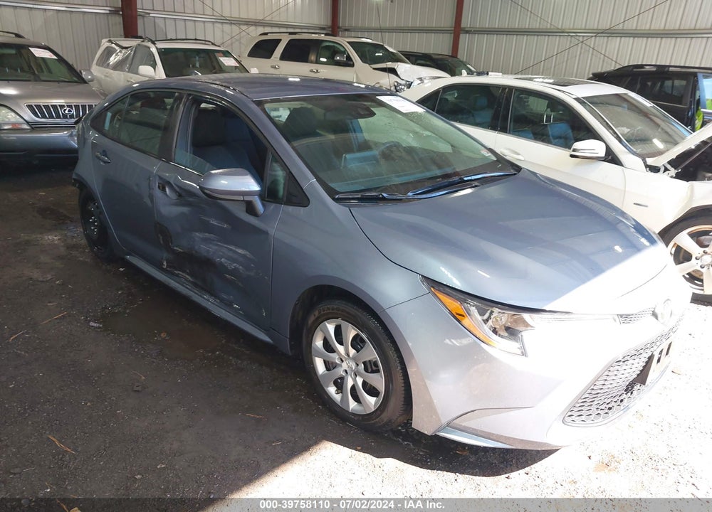 2021 TOYOTA COROLLA LE VIN: 5YFEPMAE9MP200552