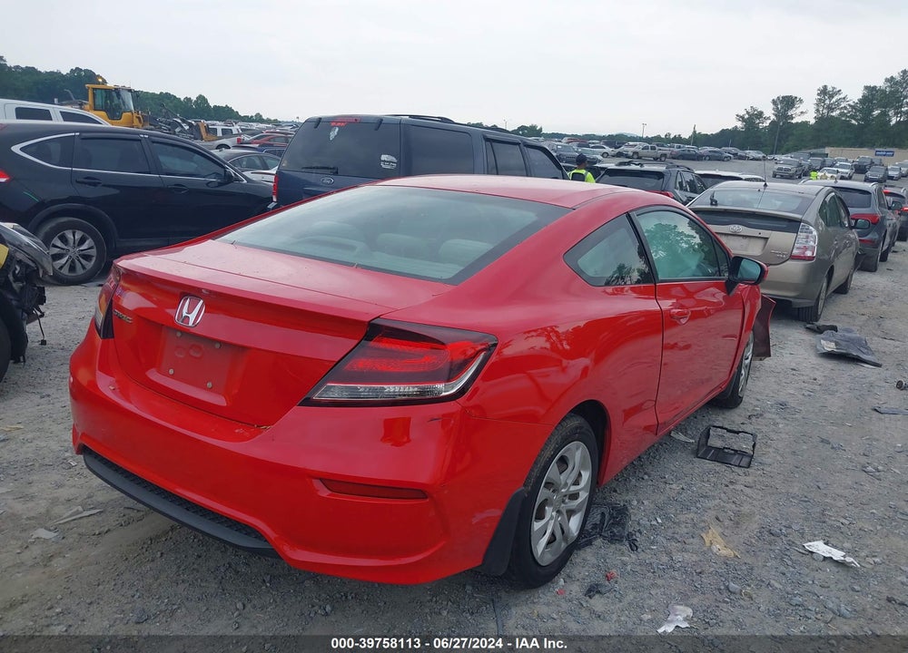 2014 HONDA CIVIC LX VIN: 2HGFG3B55EH524961