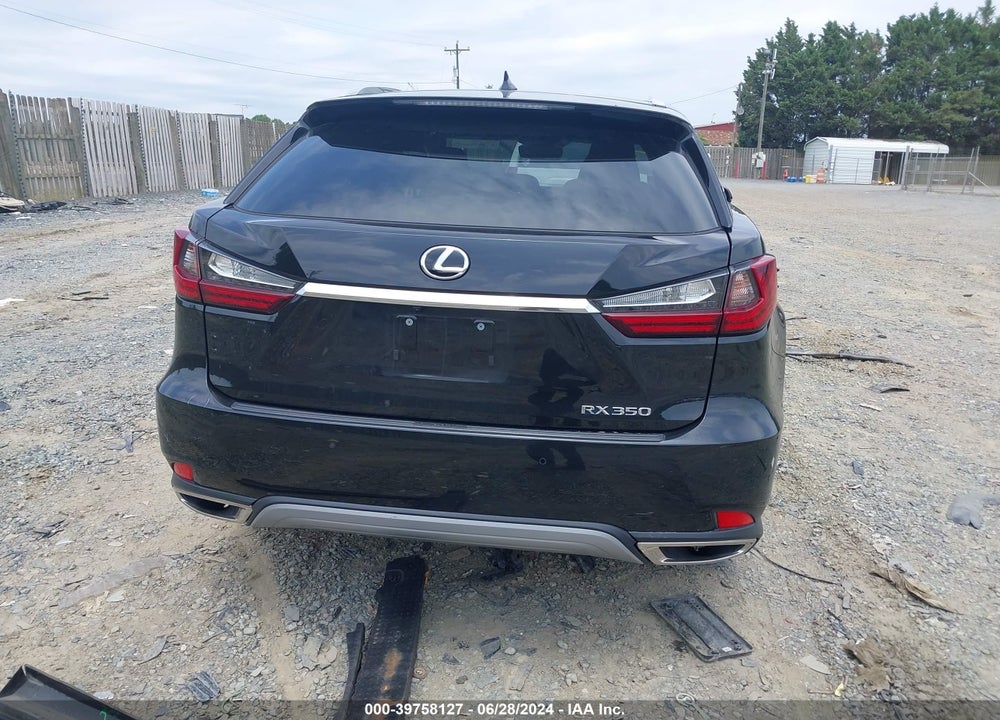 2022 LEXUS RX 350 VIN: 2T2HZMDA0NC329549