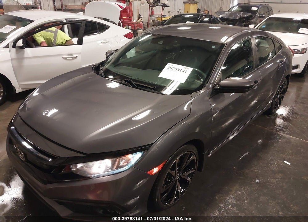 2019 HONDA CIVIC SPORT VIN: 2HGFC2F84KH581125