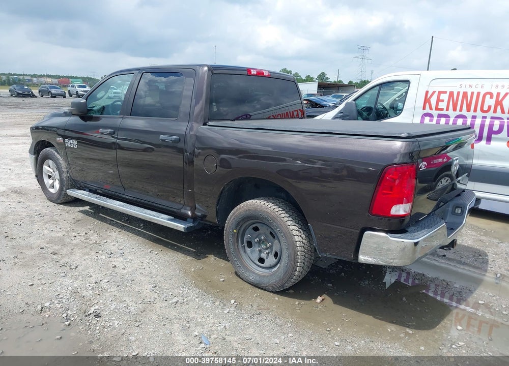 2017 RAM 1500 TRADESMAN 4X2 5'7 BOX VIN: 3C6RR6KT2HG642337
