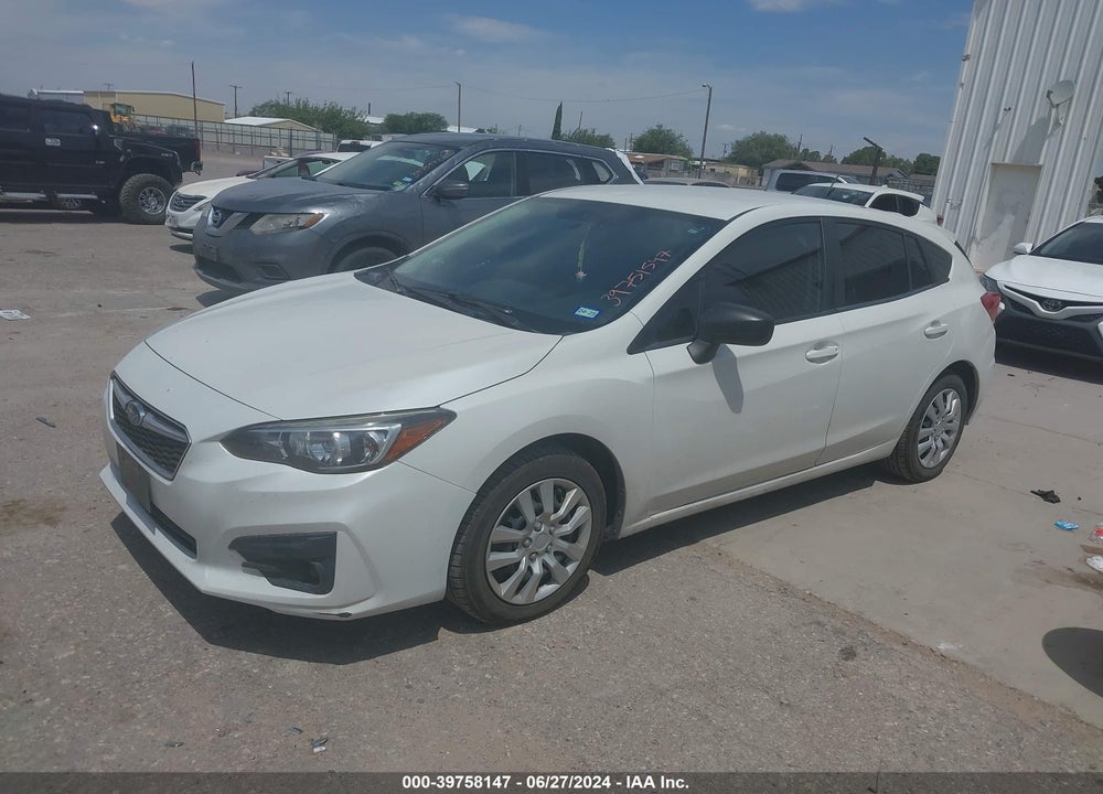 2018 SUBARU IMPREZA 2.0I VIN: 4S3GTAA60J3746382
