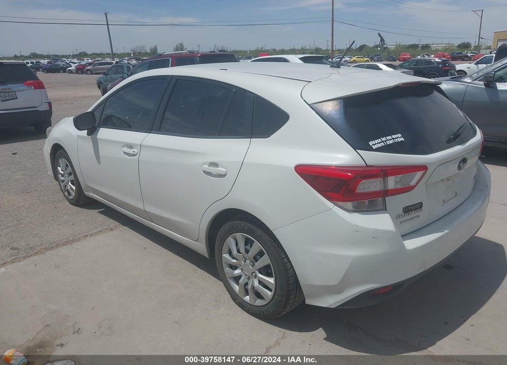 2018 SUBARU IMPREZA 2.0I VIN: 4S3GTAA60J3746382