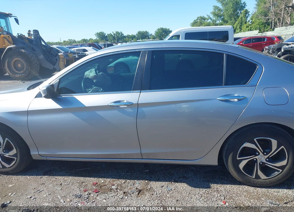 2016 HONDA ACCORD LX VIN: 1HGCR2F30GA065050