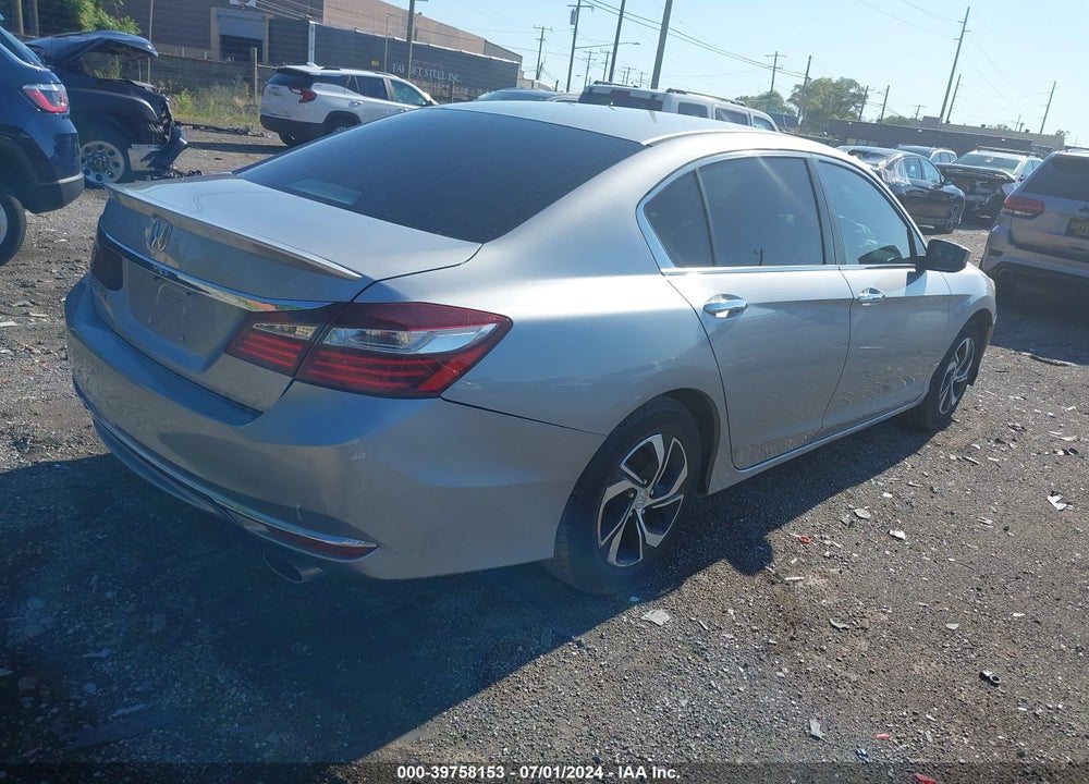 2016 HONDA ACCORD LX VIN: 1HGCR2F30GA065050