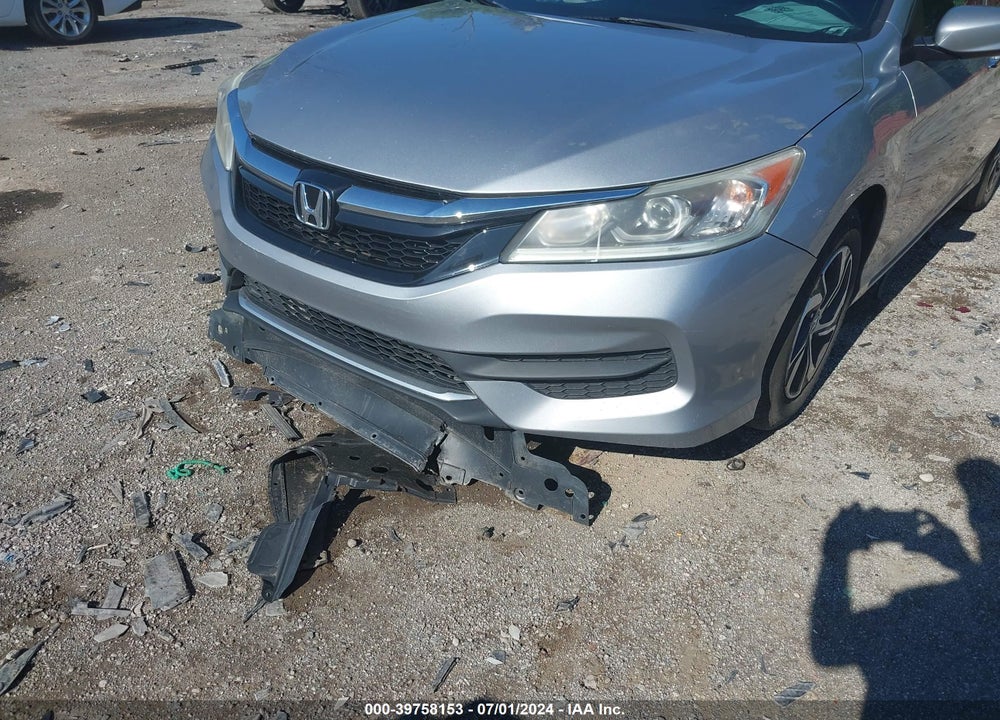 2016 HONDA ACCORD LX VIN: 1HGCR2F30GA065050