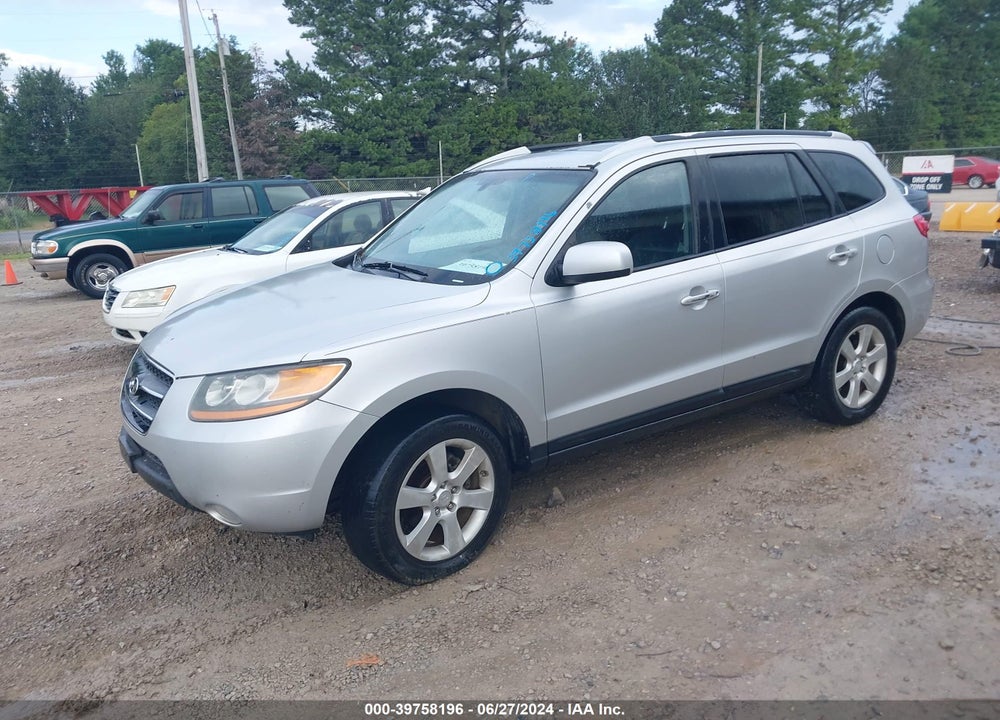 2008 HYUNDAI SANTA FE LIMITED/SE VIN: 5NMSH13E58H171563