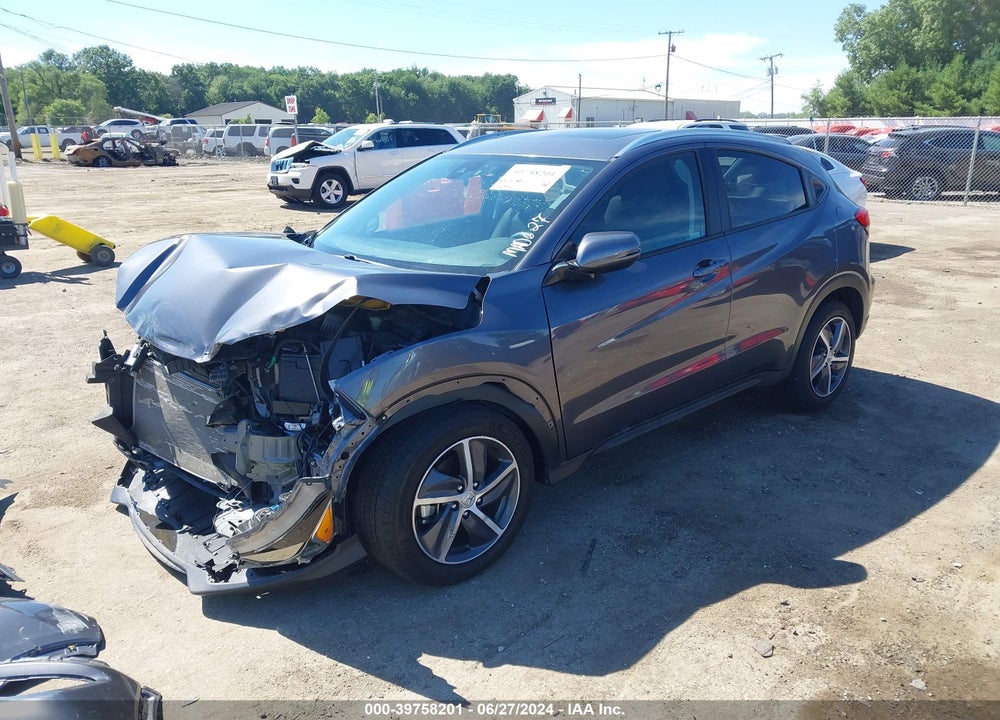 2022 HONDA HR-V AWD EX VIN: 3CZRU6H55NM770109