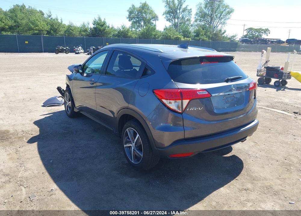 2022 HONDA HR-V AWD EX VIN: 3CZRU6H55NM770109