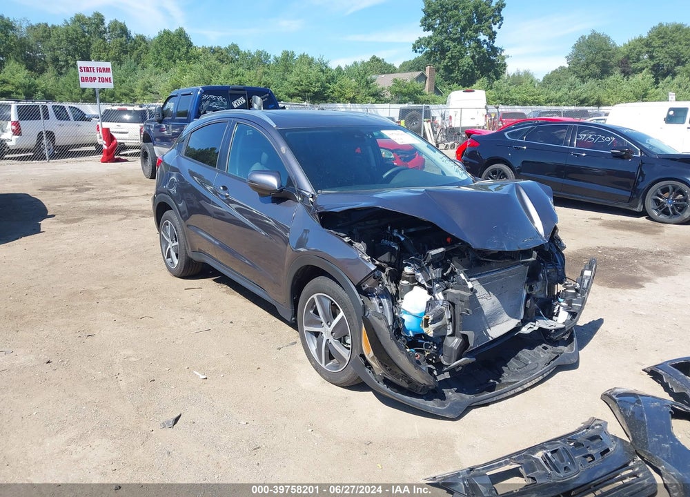 2022 HONDA HR-V AWD EX VIN: 3CZRU6H55NM770109