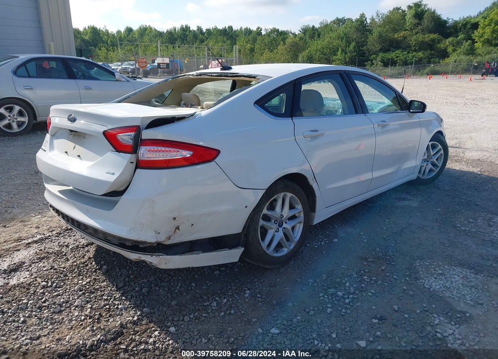 2016 FORD FUSION SE VIN: 3FA6P0H71GR243730