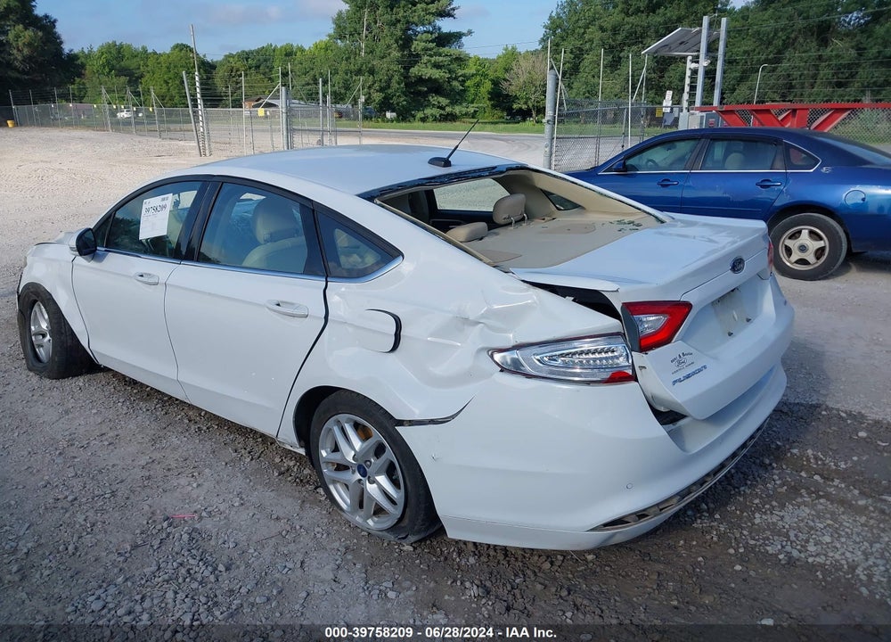 2016 FORD FUSION SE VIN: 3FA6P0H71GR243730