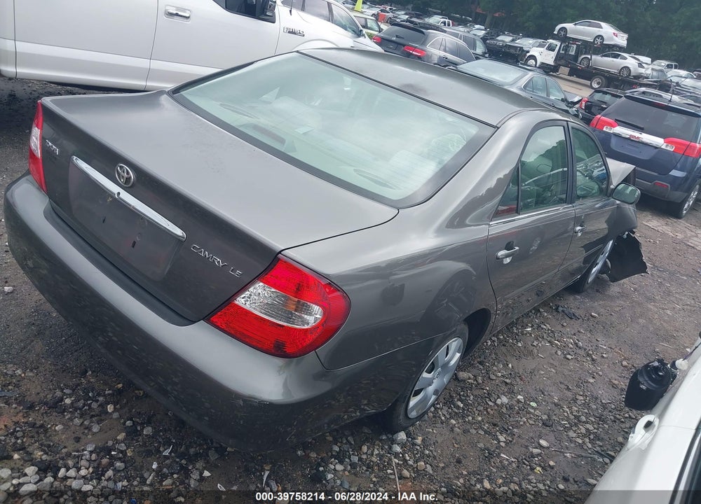 2004 TOYOTA CAMRY LE VIN: 4T1BE32K94U864744