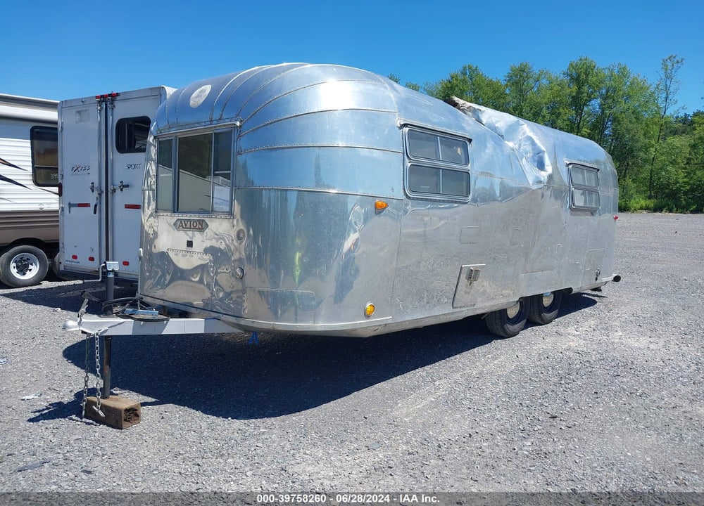 1960 AVION TRAVEL TRAILER VIN: 00000000000002267
