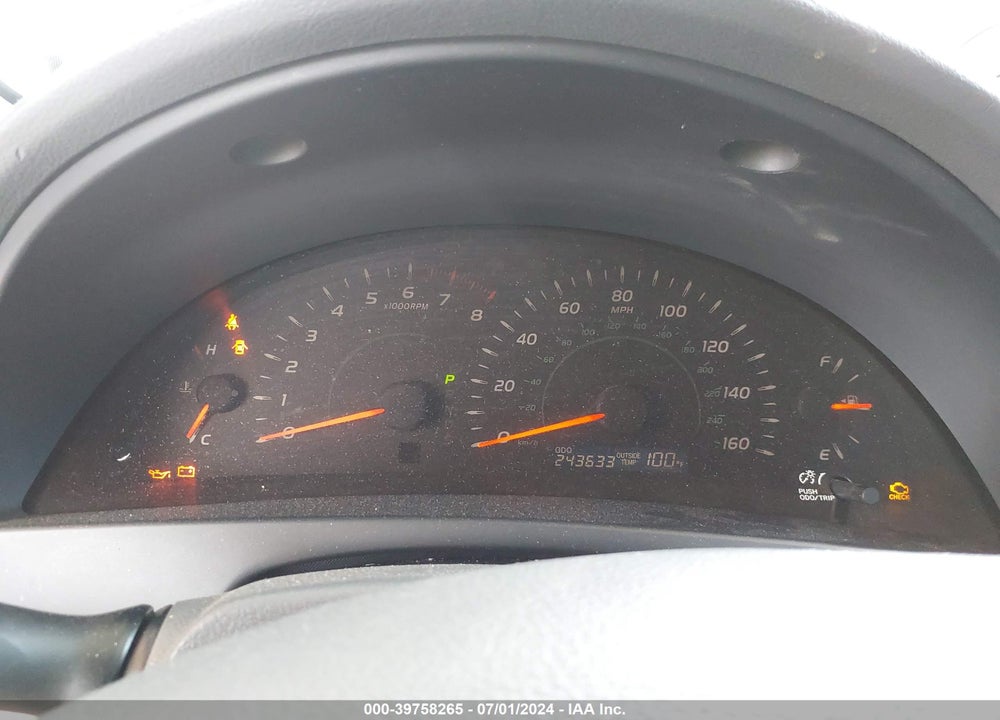 2007 TOYOTA CAMRY LE V6 VIN: JTNBK46K773005798
