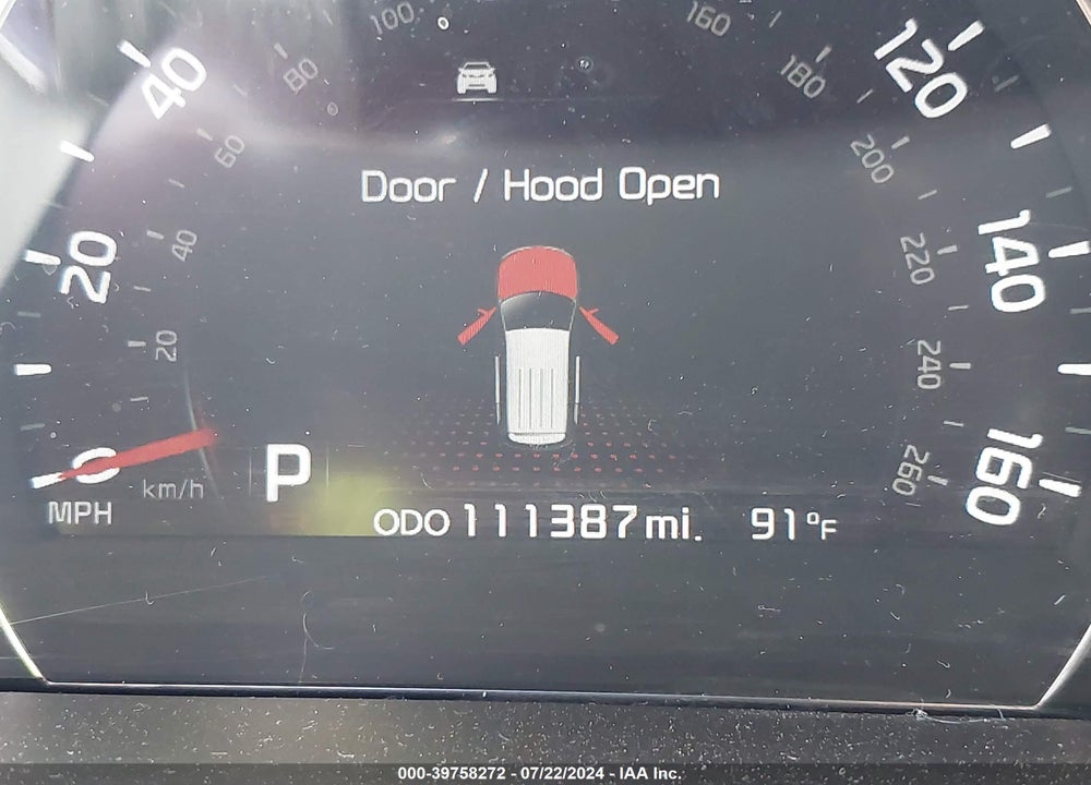 2014 KIA SORENTO EX V6 VIN: 5XYKU4A75EG431404