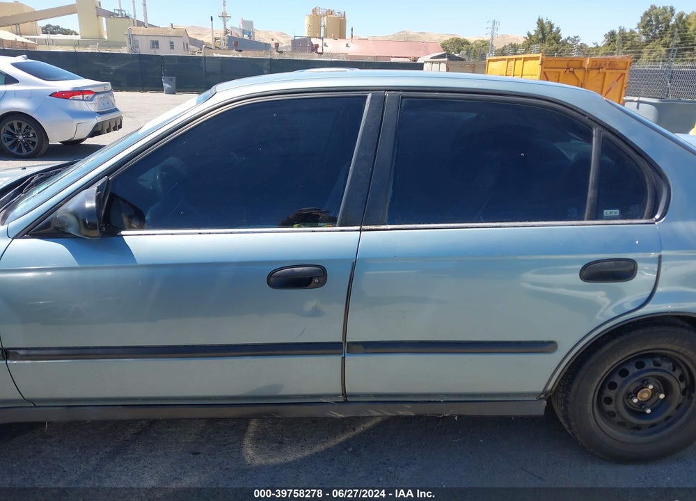 2000 HONDA CIVIC VIN: 1HGEJ6522YL052225