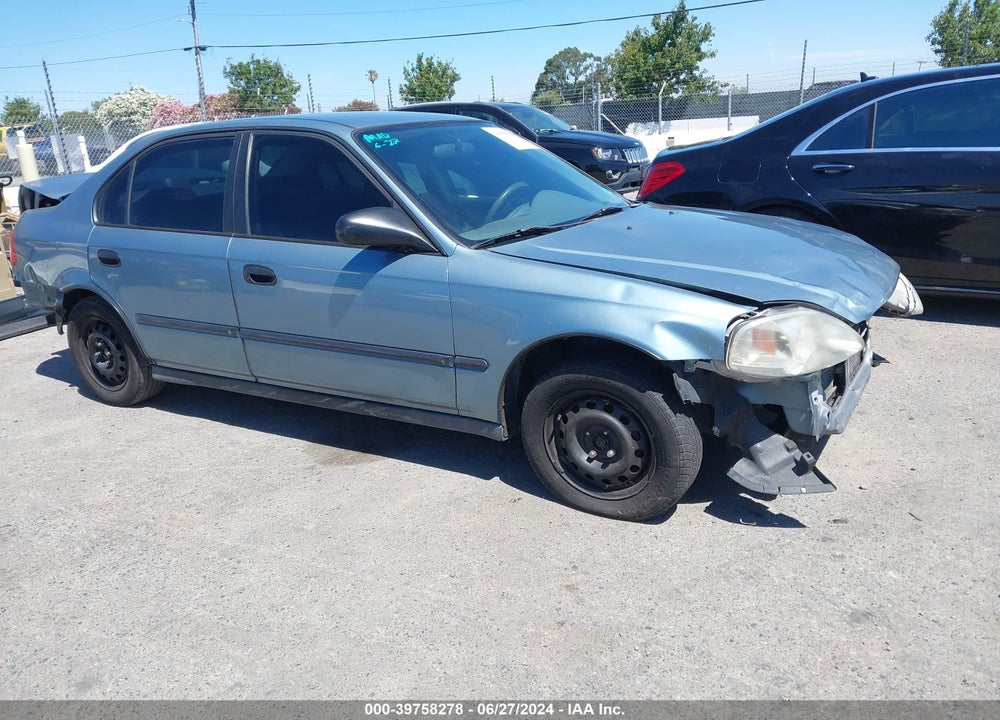 2000 HONDA CIVIC VIN: 1HGEJ6522YL052225