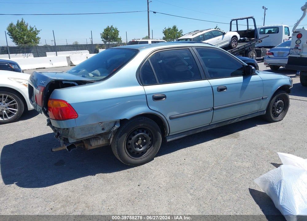 2000 HONDA CIVIC VIN: 1HGEJ6522YL052225