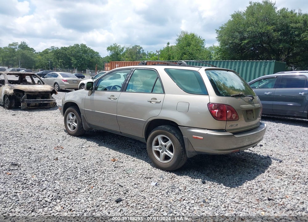 1999 LEXUS RX 300 VIN: JT6GF10U9X0019301