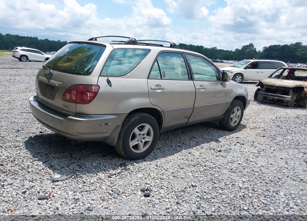 1999 LEXUS RX 300 VIN: JT6GF10U9X0019301