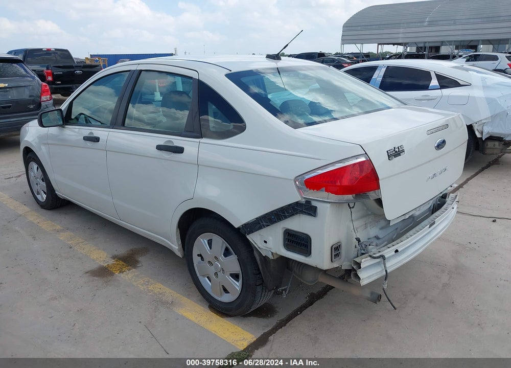 2011 FORD FOCUS S VIN: 1FAHP3EN3BW165230