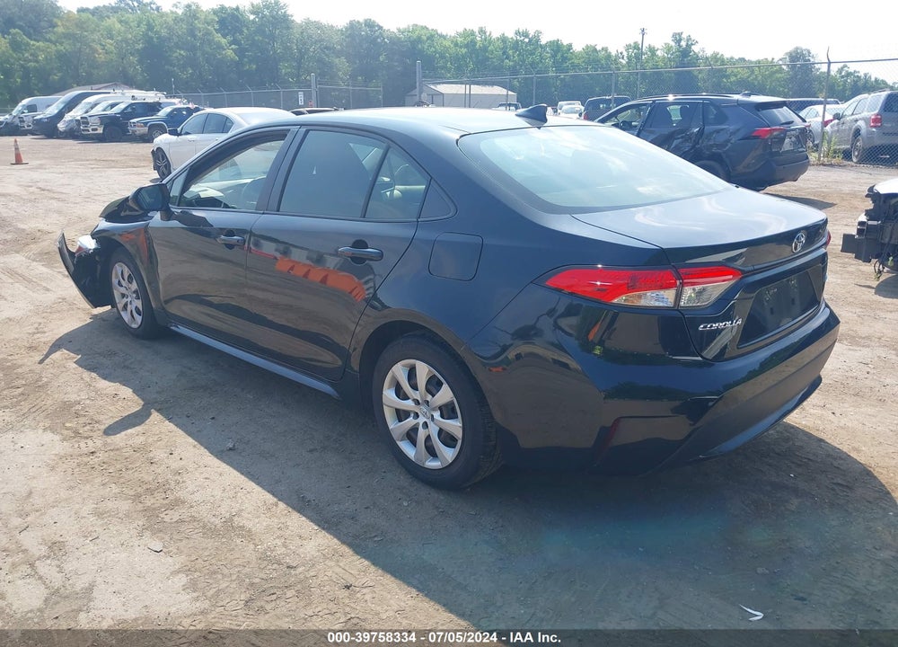 2020 TOYOTA COROLLA LE VIN: JTDEPRAE9LJ107854