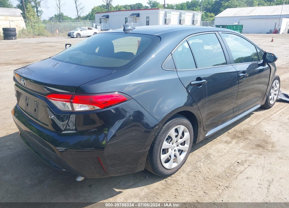 2020 TOYOTA COROLLA LE VIN: JTDEPRAE9LJ107854