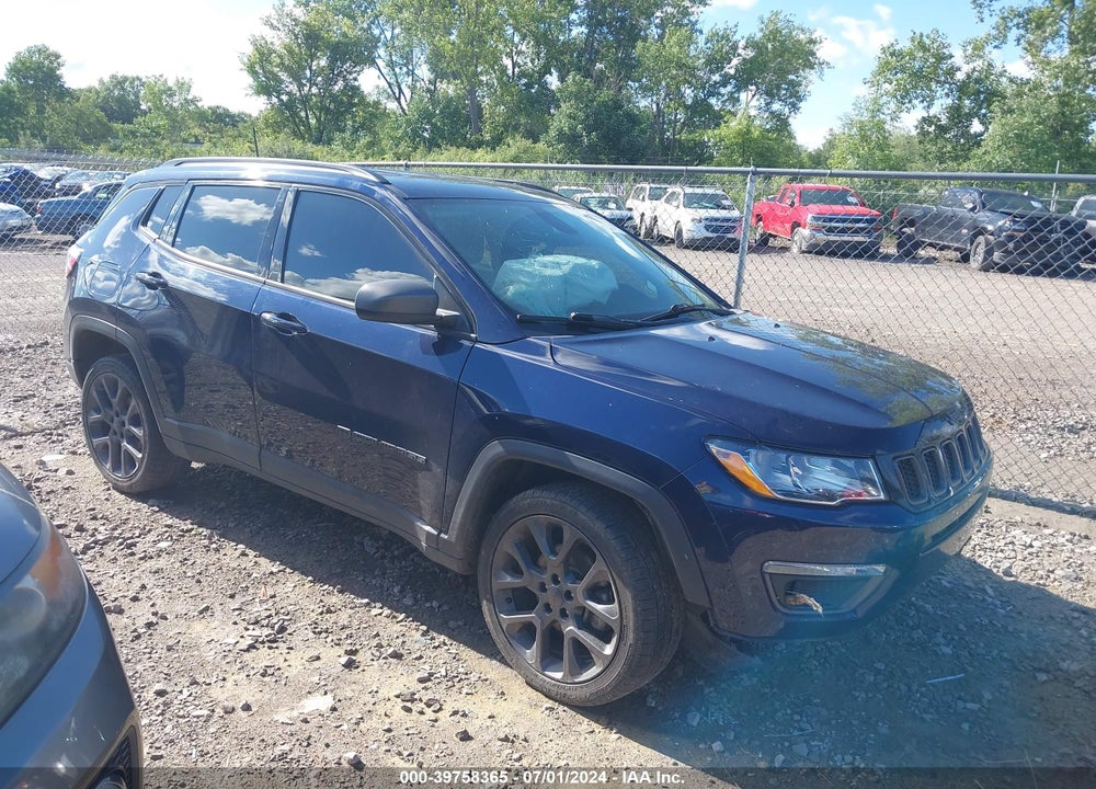 2021 JEEP COMPASS 80TH ANNIVERSARY 4X4 VIN: 3C4NJDEB6MT567147