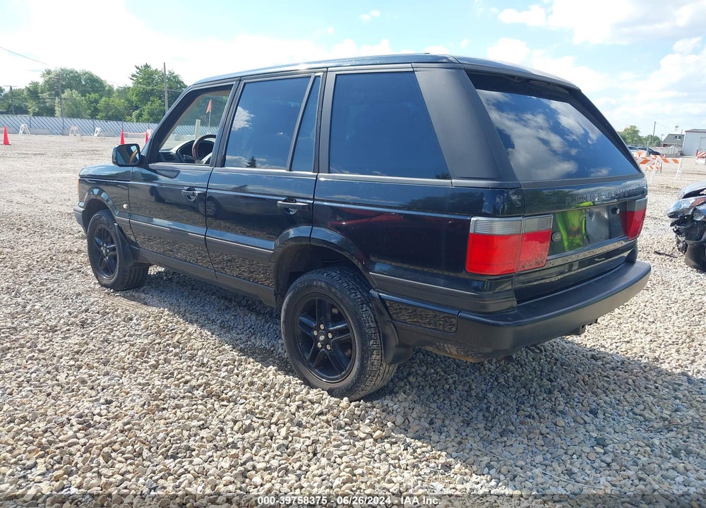 2002 LAND ROVER RANGE ROVER 4.6 HSE VIN: SALPM16402A464897