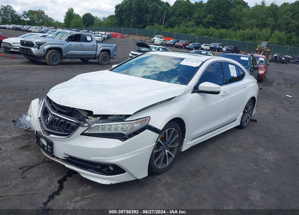 2015 ACURA TLX V6 ADVANCE VIN: 19UUB3F73FA002993