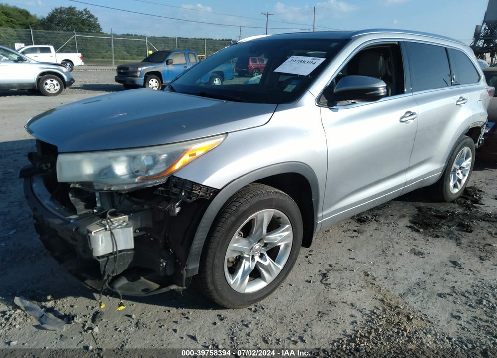 2015 TOYOTA HIGHLANDER LIMITED PLATINUM V6 VIN: 5TDDKRFH4FS087906