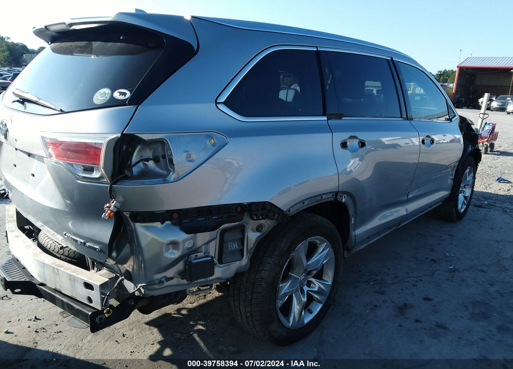 2015 TOYOTA HIGHLANDER LIMITED PLATINUM V6 VIN: 5TDDKRFH4FS087906