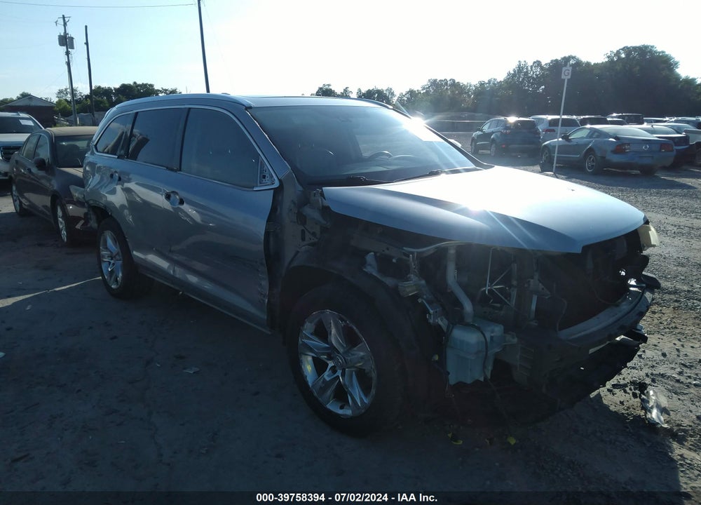 2015 TOYOTA HIGHLANDER LIMITED PLATINUM V6 VIN: 5TDDKRFH4FS087906
