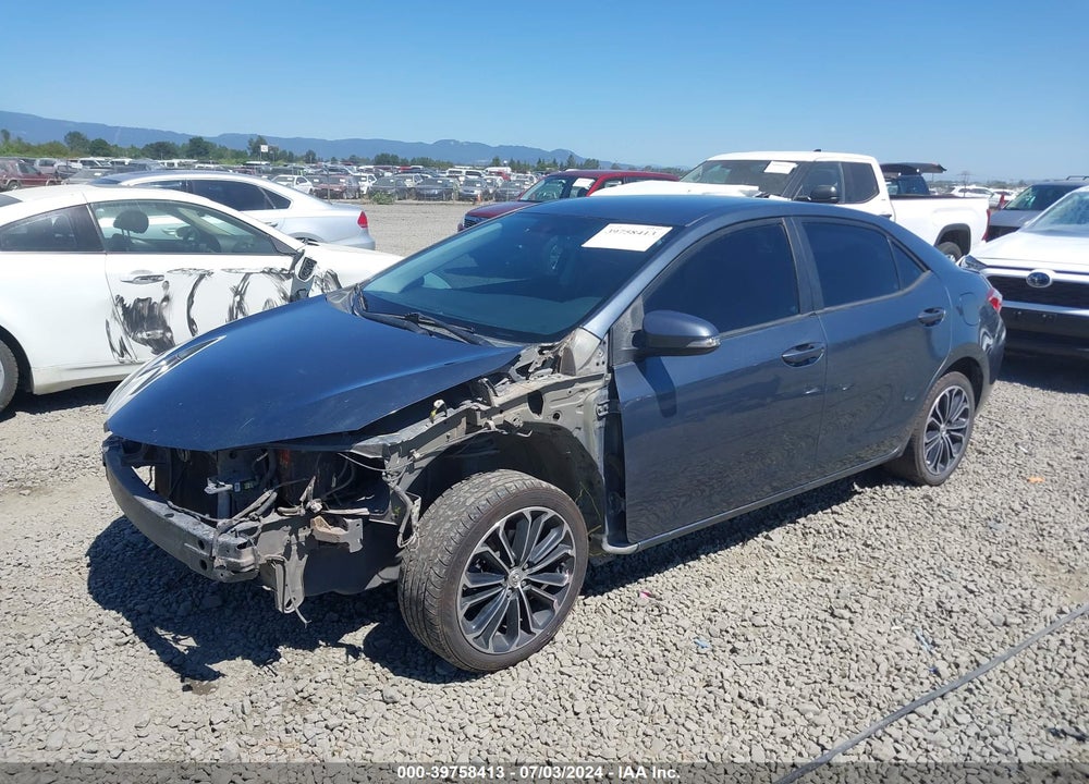 2015 TOYOTA COROLLA S PLUS VIN: 5YFBURHE6FP356663