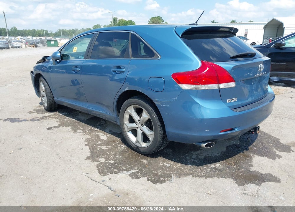2011 TOYOTA VENZA BASE V6 VIN: 4T3ZK3BB0BU035735
