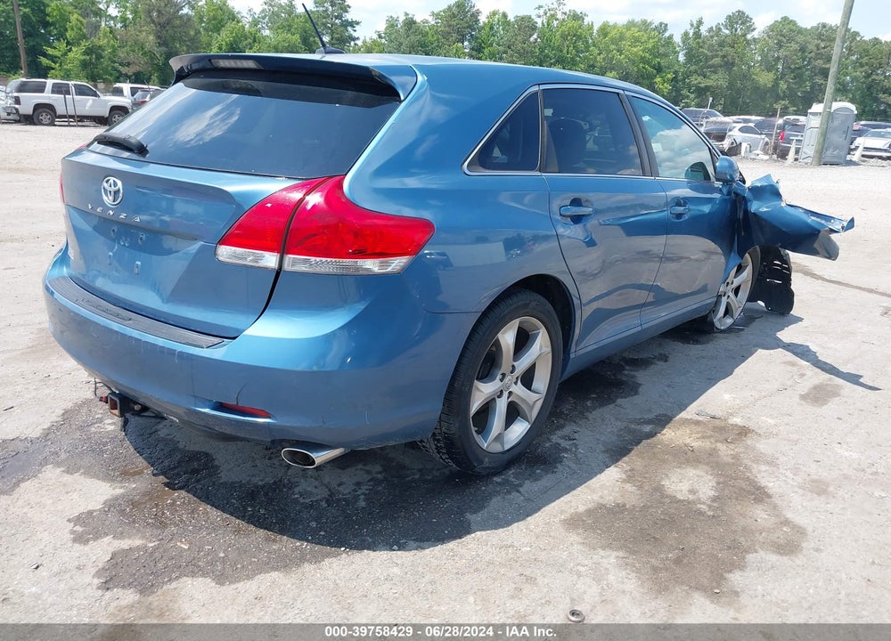 2011 TOYOTA VENZA BASE V6 VIN: 4T3ZK3BB0BU035735