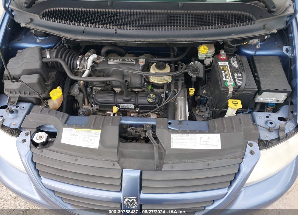 2007 DODGE CARAVAN SXT VIN: 1D4GP45R97B237712